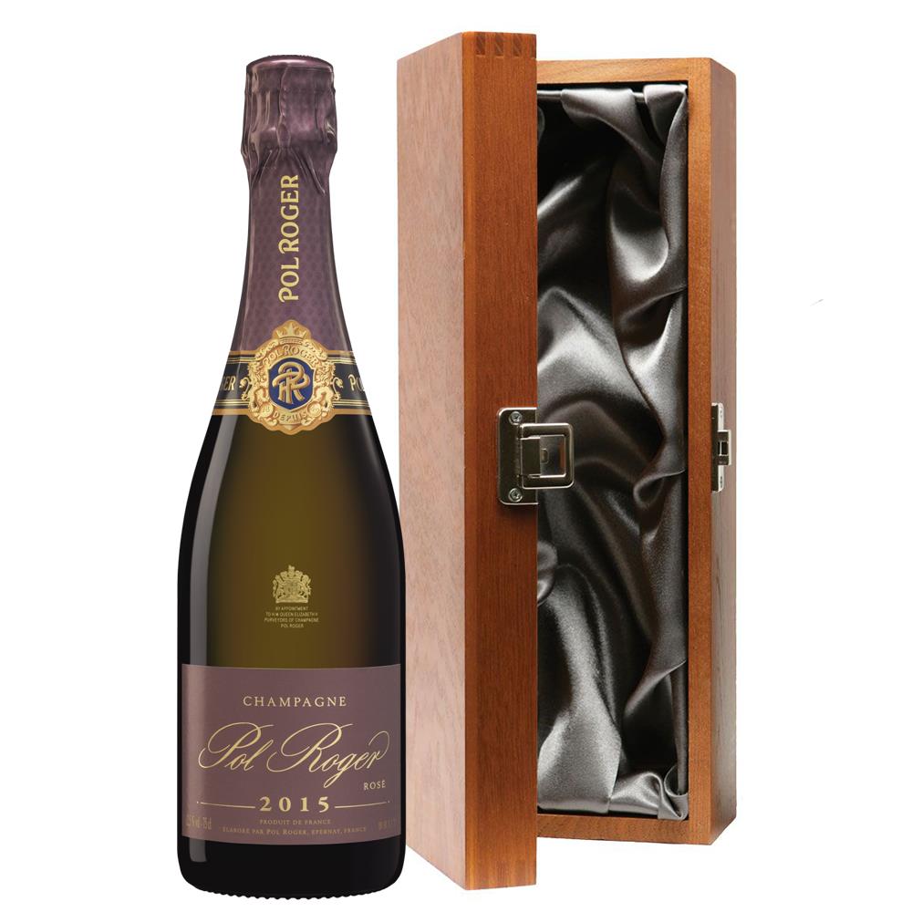 Pol Roger Vintage Rose Champagne 2015 75cl in Luxury Gift Box